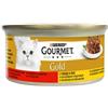 Purina Gourmet Gold Intrecci di Gusto con Pollo e Manzo : Formato - 85gr.