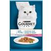 Purina Gourmet Perle piaceri del mare pesce e gamberetti : Formato - 85gr.