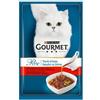 Purina Gourmet Perle trionfo di salsa con manzo : Formato - 85gr.