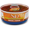 Farmina N&D Pumpkin feline adult (zucca e cervo) : Formato - 70gr.