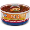 Farmina N&D Pumpkin feline adult (zucca pollo e melograno) : Formato - 70gr.