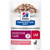 Hill's Prescription Diet i/d feline bocconcini al salmone : Formato - 85gr.