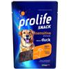 Prolife Snack Sensitive Grain Free Anatra : Formato - 90gr.