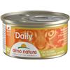 Almo Nature Daily mousse per gatti al tacchino : Formato - 85gr.