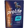 Prolife Dual Fresh Mini umido (salmone e merluzzo) : Formato - 100gr.