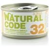Natural Code 32 in jelly (tonno, amaranto e mirtilli) : Formato - 85gr.
