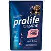 Prolife Sensitive Puppy Mini umido (agnello) : Formato - 100gr.