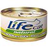 Life Pet Cat Natural in lattina (pollo e anatra) : Formato - 85gr.