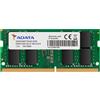 Adata ram sodimm 8gb ddr4 (1x8gb) 3200mhz cl22 1,2v