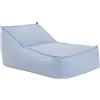 NOBODINOZ - Pouf Lucky - Blu - Polistirolo espanso