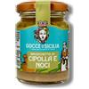 Gocce di Sicilia Bruschetta di Cipolla e Noci con Aceto Balsamico - 90 gr - Paté e Creme salate
