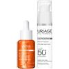 Uriage Dépiderm Trattamento Giorno Anti-macchie SPF 50+ Viso 30 ml + Siero Booster 30 ml