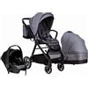 FreeON Trio FreeON Opty i-Size R129 Grey con Borsa Portata 22 Kg