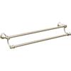 Moen YB6422NL Portasciugamani Doppio da 61 cm, Nichel Lucido