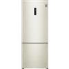 Lg Frigorifero Combinato Capacità 462 Litri Classe energetica E Raffreddamento No Frost colore Sabbia - GBB567SECMN