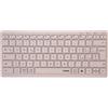 IOPLEE Tastiera wireless ricaricabile Rosa