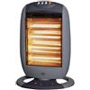 DCG Stufa Alogena Potente 1600W con Termostato - 4 Elementi Riscaldanti, Calore Immediato e Sicurezza Antiribaltamento