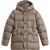 Woolrich parka uomo Cloud in microfibra Tortora L