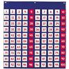 Learning Resources Centinaio Pocket Chart con 120 Carte Numerate per Bambini 5+ Gioco Educativo Matematica Pattern Numerici Regalo Natale Scuola Primaria