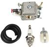 Fdit Kit carburatore carburatore di Kit di Ricambio Professionale per carburatore Adatto per Jonsered CS2152 CS2150 CS2147 CS2145 CS2141 Accessorio per Motosega