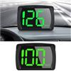 CGEAMDY Tachimetro GPS, Tachimetro digitale per Auto, Indicatore di Velocità Auto, Display HUD Digitale Universal, con Display a LED, per Veicolo, Camion, Fuoristrada, Camper, Moto, Resistente(km/h)