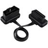 Bediffer Cavo di prolunga OBD2 a 16 pin, cavo di prolunga OBD2 maschio a femmina per auto auto 16 pin, confezione 1(30cm),strumento di riparazione automatica,strumenti per la manutenzione dell'auto