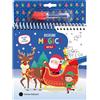 Emme Edizioni Disegni magici. Natale. Ediz. a colori. Ediz. a spirale. Con pennarello ad acqua