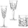 RCR Cristalleria Italiana Set 18 Bicchieri Cristallo Etna: 6 Vino, 6 Flute, 6 Acqua