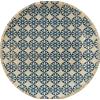 Saturnia Collezione Table Piatto Piano D 26 Cm H 2,5 Cm Porcellana Siviglia Decorata