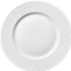Saturnia Piatto Piano D 26 Cm H 2 Cm Porcellana Ischia Bianco