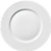 Saturnia Piatto Piano D 28 Cm H 2 Cm Porcellana Ischia Bianco