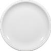 Saturnia Piatto Piano D 23,5 Cm H 3 Cm Porcellana Roma Bianco
