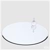 EDG Enzo De Gasperi Base Specchio Rotondo D 35 Cm Silver Vetro