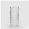 EDG Enzo De Gasperi Vaso Rombi H24 D11 B7 Natural Trasparente