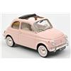 Norev FIAT 500 L 1968 PINK WITH SPECIAL BIRTH PACK 1:18