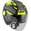 GIVI SRL Casco Givi 12.3 Stratos Shade grigio/giallo jet tg. 58