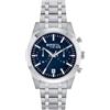 Breil, Collezione Rank, Cronografo Uomo, Orologio Uomo con Bracciale in Acciaio, Resistente All'Acqua, Movimento al Quarzo, Cassa 40 mm, Chiusura con Pulsanti