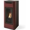 Edilkamin Stufa a pellet Edilkamin Tera H 25 Evo 25 kW WiFi Idro Bordeaux 814570_1139220