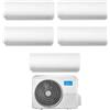 Midea - Climatizzatore Midea Xtreme Pro Wifi Penta Split 9000+9000+9000+12000+12000 Btu M5OE-42HFN8-Q R-32 Inverter A++