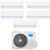 Midea - Climatizzatore Midea Evolution Penta Split 9000+9000+9000+12000+12000 Btu M5OE-42HFN8-Q R-32 Inverter A++ Wifi