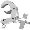 wecan Truss Clamp, Morsetto in Alluminio Accessori illuminazione Palco, Fase Lega di Alluminio Hook per fascio di testa mobile LED Luce, LED Natale DJ Par Luci ai Capriate (40-52mm 150kg)