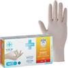 Bericah GUANTO DA ESPLORAZIONE MONOUSO IN LATTICE DR PROTEC FEBI SENZA POLVERE COLORE NATURALE AMBIDESTRO LUNGHEZZA 245 MM MISURA LARGE