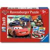 Ravensburger - Puzzle Bambini 5 Anni 3x49 Pezzi, Cars 3 - Puzzle 5 Anni, Collezione Disney, Include 3 Puzzle 49 Pezzi, Giochi Educativi, Idee Regalo