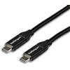 StarTech Cavo USB-C a USB-C 2m, Ricarica 100W PD, USB 2.0, Nero (USB2C5C2M)