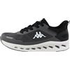 Supremo - Kappa 95k0451001, Scarpe da Ginnastica Uomo, Nero, 45 EU