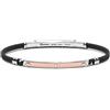 Zancan Bracciale Zancan Uomo in Argento ESB249R-N