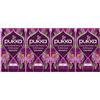Pukka | Tè alla frutta biologica Bacca di sambuco & Echinacea | Sambuco, Echinacea, semi di anice e zenzero | per momenti forti nella vita di tutti i giorni | Confezione da 4 | 80 bustine di tè