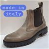 Made in Italy STIVALI UOMO PELLE ANFIBI STIVALETTI BEATLES 39 A 45 VV