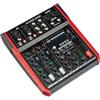 Proel Mixer Compatto 6 Canali PLAYMIX6 Proel 24bit FX DSP. - 2 MONO MIC/LINE IN