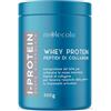 MOOLECOLA I-PROTEIN Whey Protein, Proteine del Siero del Latte con Peptidi di Collagene Idrolizzato, gusto Cioccolato, Arricchito con Vitamina C, Acido Ialuronico e Biotina